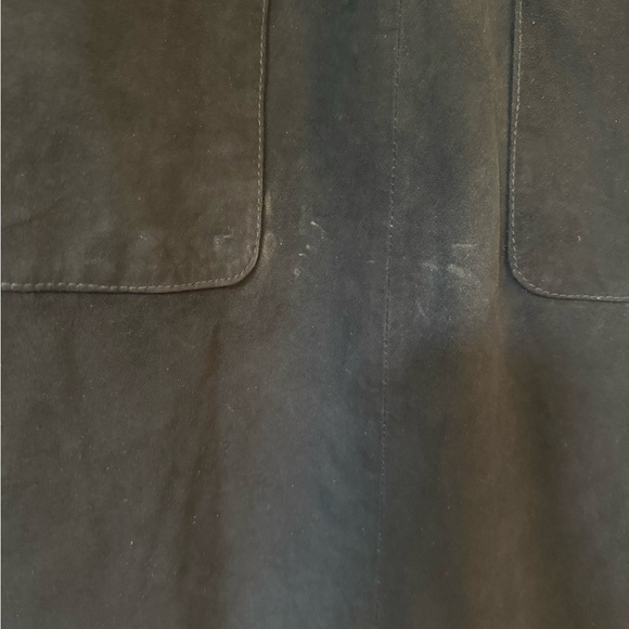 GUC Walter Baker Black Sleeveless Sheath Suede Mini Dress size 4 - Picture 3 of 6